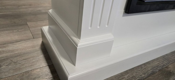 BIOKOMINEK ROMANTIK WHITE RAL 1