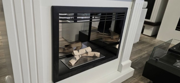 BIOKOMINEK ROMANTIK WHITE RAL 7