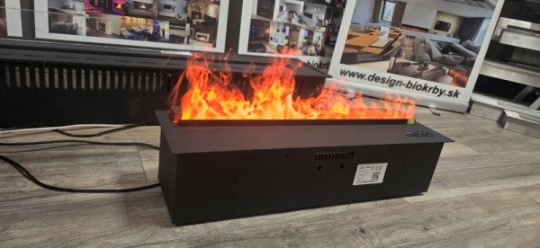 Kominek parowy 800 3D głębokość 240mm 1 kolor 3